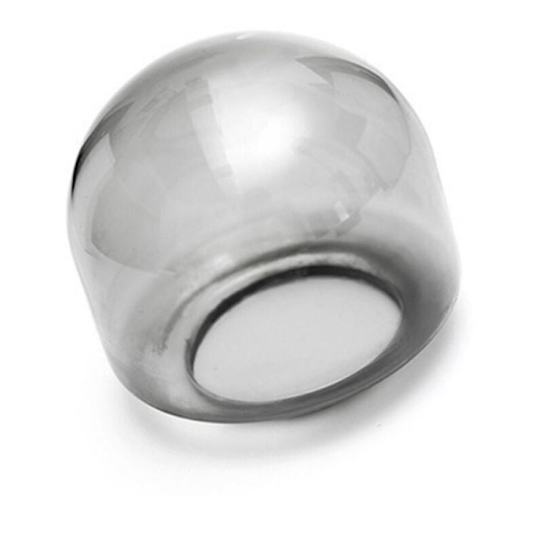 M1 Glass nattlys Retro USB-lading Tid Pust Søvn LED-lys Egnet for soverom Røykgry