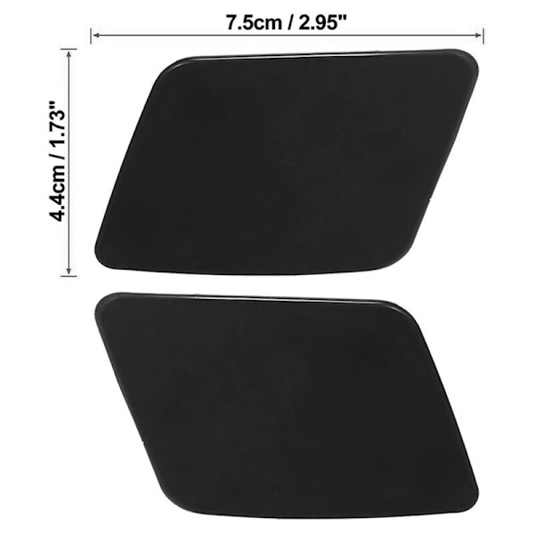 For- 1 Serie F20 2 Serie Plast Frontlykt Spylerdeksel 51117297981 51117297982