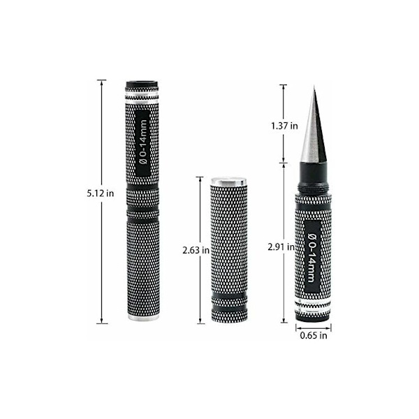 0-14mm Udvidelig Hulåbner Reammer til RC Modelkarosseri