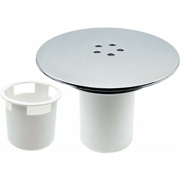 Duschbrunn, 90mm/115mm Duschbrunn, Duschsifonlockersättning, Universellt Duschbrunnslock, Kromat Duschuttagslock, Snabbt Flöde
