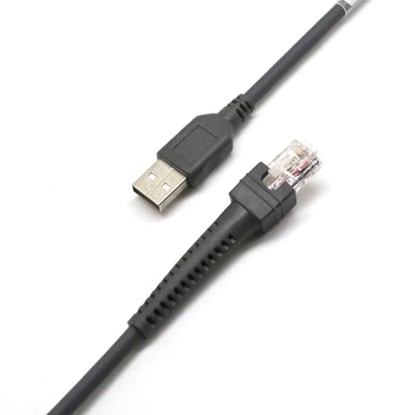 2X Scanner Data Kabel Ls2208 Ap Ls4208 Ds9208 USB Port Strekkode
