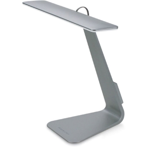 LED Desk Lamp, Adjustable Brightness Desk Lamp, Ultra-Thin Folding Table Lamp for Reading, Studying and Working, Gray