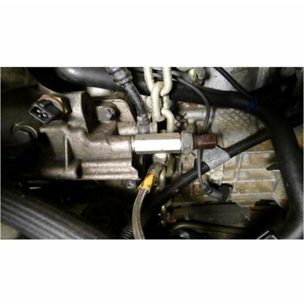 1/8 tommer NPT lufttrykssensor T-stykke til turboadapter fødeledning måler