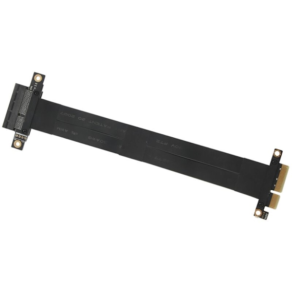 PCIE-förlängningskabel PCIE-förlängningskabel 4X PCIE-förlängningskabel PCIE Riser (4X 180 Grader 20cm)