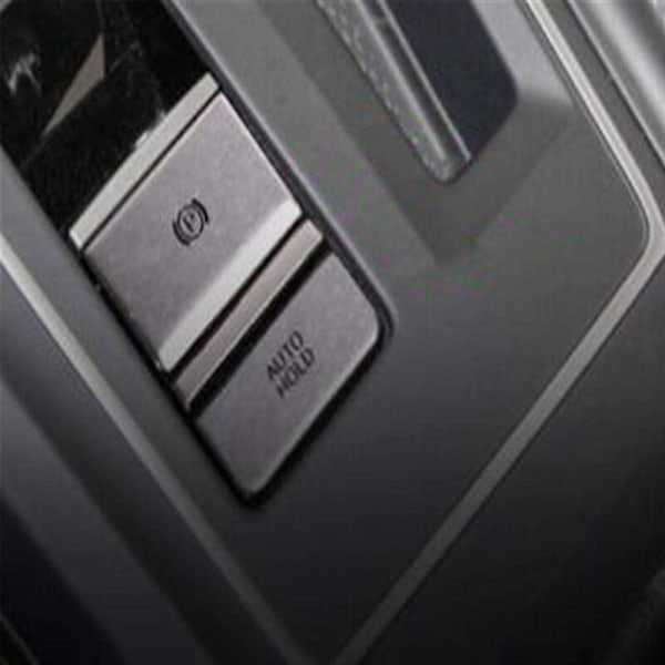 för Golf 8 MK8 2020 2021 Aluminium Central Control Gear Stick Handbrake Switch Button Cover Stickers Blå