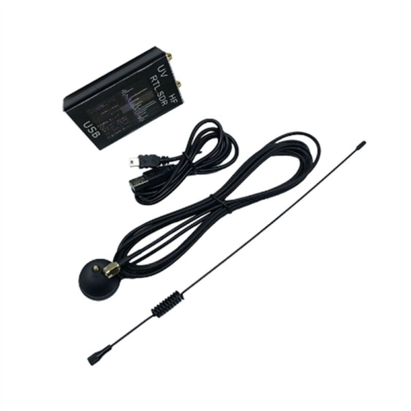 Ham Radio Modtager 100KHz-1.7GHz Fuld Bånd UV HF RTL-SDR USB Tuner RTLSDR USB Dongle med RTL2832U R820T2 RTL SDR