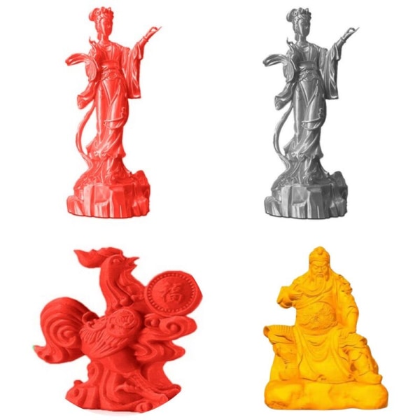 3D-tulostin filamentti 1,75 mm 1 kg/2,2 lbs muovi filamentti kulutustarvikkeet DIY tulostusmateriaali 100% ei kuplia punainen