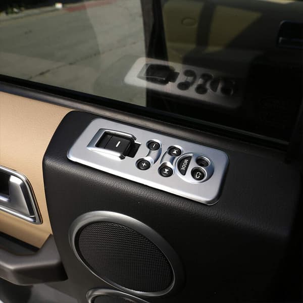 Fönsterlyftknapp Kontrollpanel Ramskydd Trim för 3 LR3 Range Sport