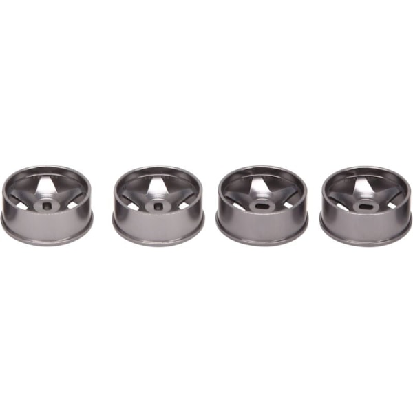 4 mynter for 1: 28 oppgradering bil mygg OP IW04 hjul aluminiumlegering hårmetall E