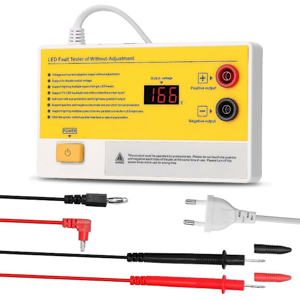 TV-bakgrundsbelysningstestare Multipurpose Led-lampor Testverktyg Mätinstrument för Led-ljus