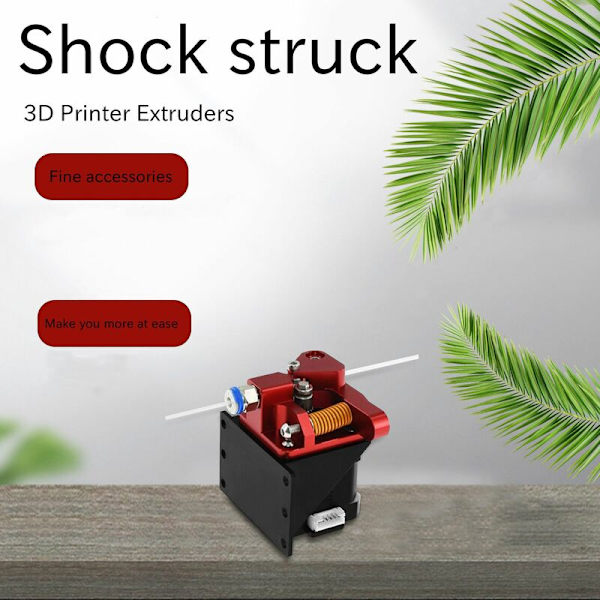 Cr10 Ekstruder Oppgradering for Aluminium Dobbel Ekstruder for S Pro Dobbel Hjul Ekstruder Reprap Prusa I3 1.75Mm