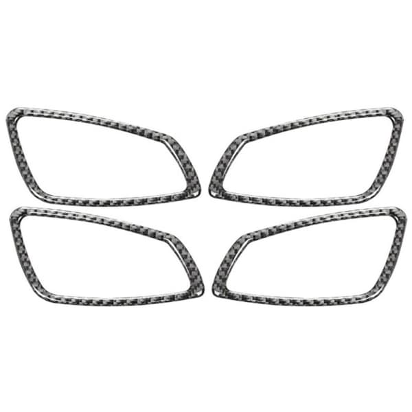 Bilde Dørhåndtak Skål Klistremerke Deksel Dekal for - 3 Serie E90 E92 E93 2005-2012 Tilbehør, 4Pcs Serie
