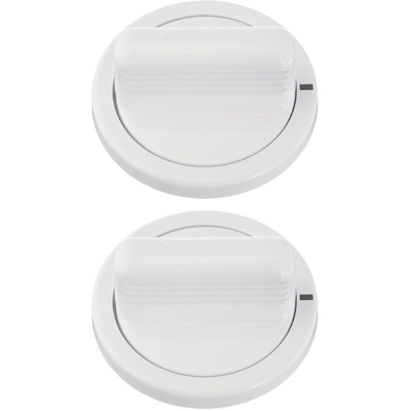 2X WE01X10160 Vaskemaskine/Tørretumbler Timer Knap - Erstatter AP3207448 PS755794 WE01X10069