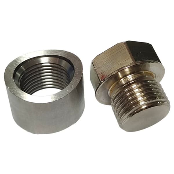 Auton muutospalveluosat Auto Oxygen Sensor O2 Socket Nut Cap X 1.5 Screw -lisävarusteet