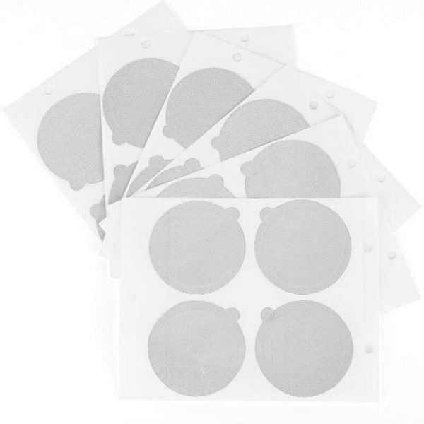 100 st Serie Aluminiumlock Aluminiumlock Packningar Aluminiumlock för Kapsel Line Kaffeepads med Skedborste