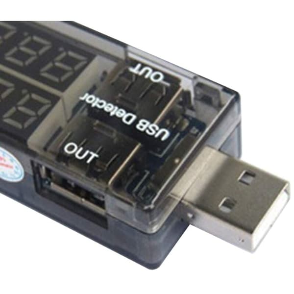 USB-detektor Digital multimeter Strömspänningstestare Batterimonitor med LED-display för Power Bank