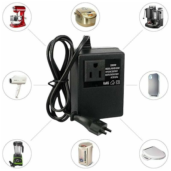 Jännitteenmuuntaja 220V - 110V AC