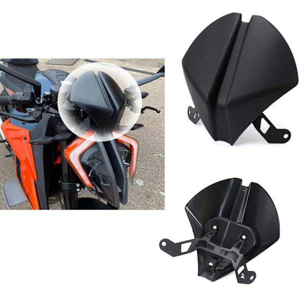 Motorcykel Vindruta Vind Luftflöde Deflektor Skydd för 1290 Super R 2020 2021