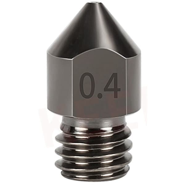 8 stk. Mk8 0,4 mm/1,75 mm 3D-printerdyser i rustfrit stål