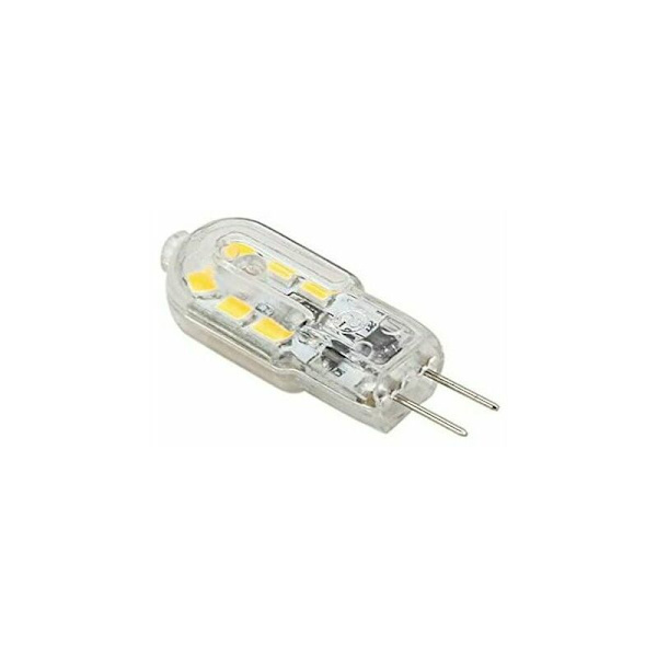 G4 LED-pære Dobbel Stift Sokkel G4 1,5W (tilsvarer 20W Halogenpære) 12V LED-pære Varmt Hvit 3000K, Egnet for Landskap Tak Under Belysning Is H