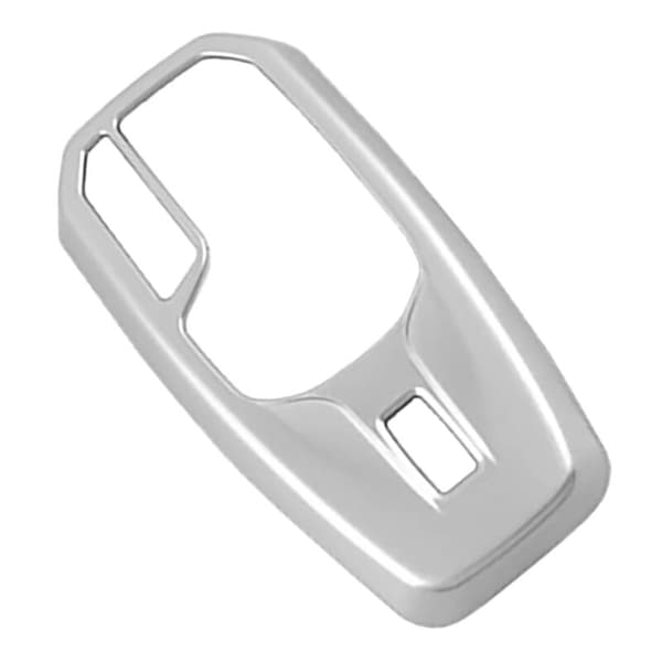 Bil Center Gear Shift Knob Panel Frame Cover Trim Sølv ABS til Koleos 2017 2018 Lhd