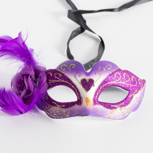 Maskeradmasker Halloween Kostymmasker Karnevalsmasker Unisex