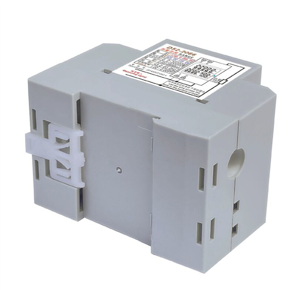 DIN-skena Digital Voltmeter Ström Wattmeter Elektrisk Energi KWh-mätare Frekvens Volt Amp Monitor Inbyggd CT
