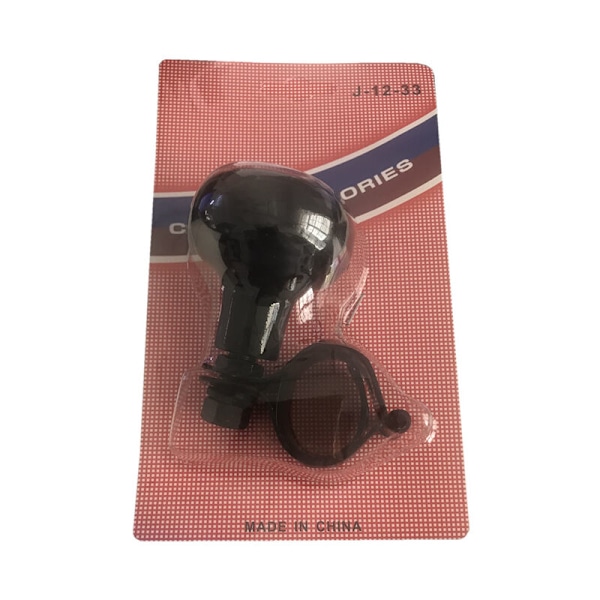 Styrekule for ratt, styrekule for traktor, gressklipper, spinnerknott, svart, universell, bil, kraftig styrekule, spinnerhåndtak, kule