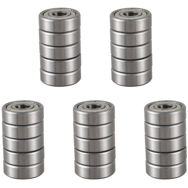 25 stk. 628Z Miniature Kuglelejer 8X24X8mm 8 x 24 8mm
