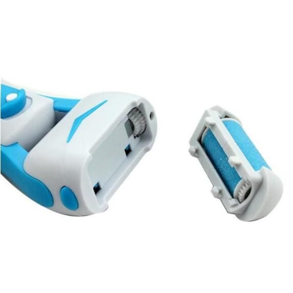 Fotvård-uppladdningsbar elektrisk förhårdningsborttagare / mikropedikyr - Vattentålig - blå