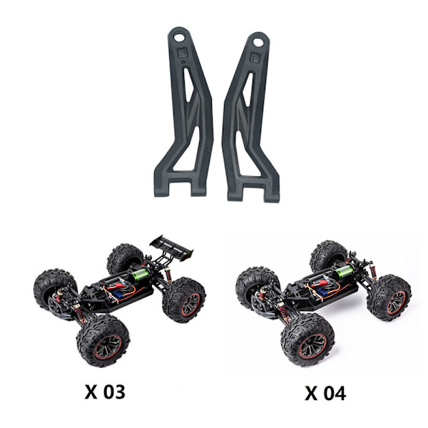 Övre svingarm för XLF X03 X04 X-03 X-04 1/10 RC Car Brush Truck Reservdelar Tillbehör