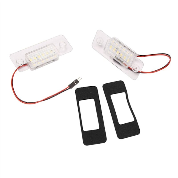 1 par LED-skyltbelysning för A8 D3 2002-2010 E40943022 Lamppdelar Billampa