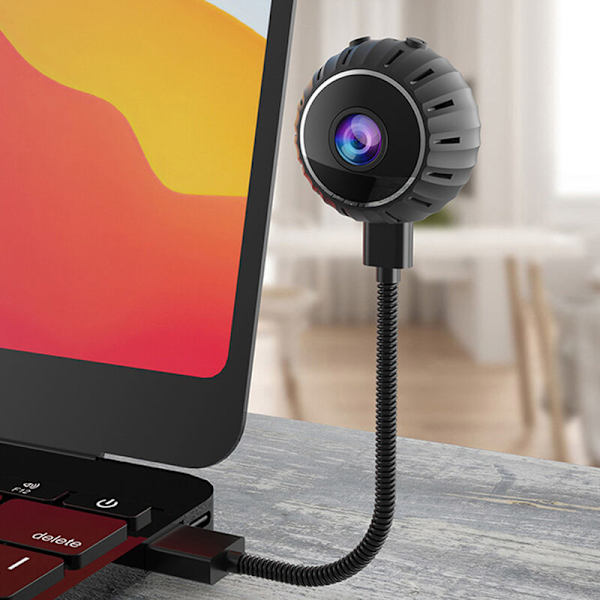Trådlös dold Nanny Cam Hem Säkerhet Babymonitor Inomhus Videobandspelare med HD Infraröd Nattsyn Smart Kamera