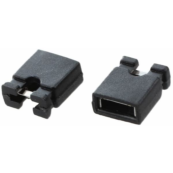 50 stk. 2,54 Jumper Cap Mini Kortslutningshætte Stik