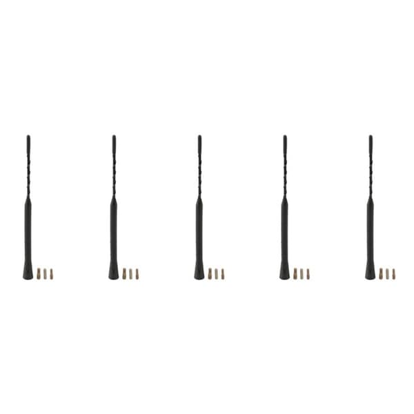 5X Universal Bilradio Bee Sting Antenne Støydempende Fleksibel Antenne