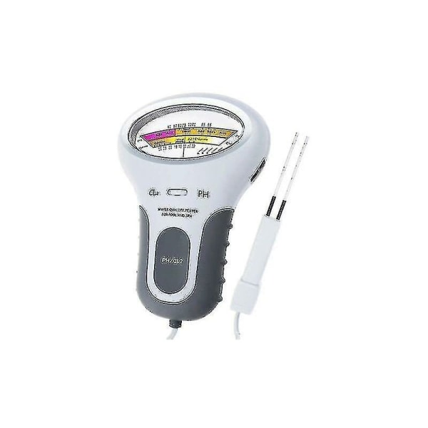 2 i 1 Ph Klor Tester Pc-102 Ph Tester Klor Vandkvalitet Test Enhed Cl2 Måling til Svømmebassin Akvarium -