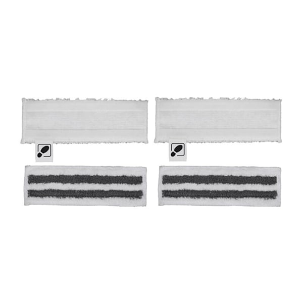 4-pack Slipande Mikrofiber Golvtrasor för Easyfix Munstycke Sc2 Sc3 Sc4 Sc5