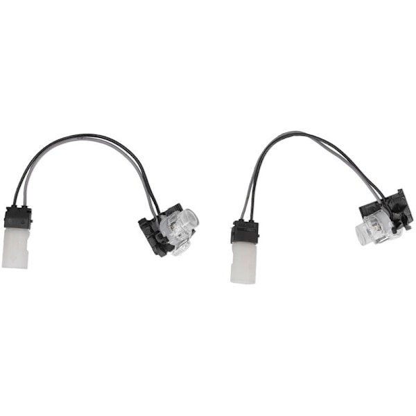 Par Dörrhandtagslampa Vänster Höger Auto Exteriör Ambient Belysning 4H0947133A/134A Passar för A6 C7 A8 A7 Q7