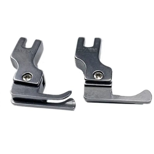 2 stk. Smalle Guide Trykfod Industrielle Symaskine Fødder Lockstitch Lynlås Universal Trykfødder, CL1/32NS (0,1)