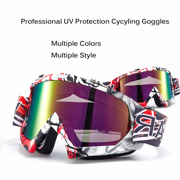 Utendørs sport ski ATV briller terrengkjøretøy terrengmotorsykkel sikkerhetsbriller racing ski menn kvinner barn voksne