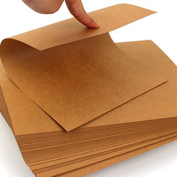 8K Kraftpapir 150G 100 Ark A4 Kraftpapir DIY Håndlavet Kraft Pap