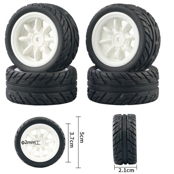 4 st mässingsstyrblock styrled aluminium servoarm för 1/16 Crawler Car uppgraderingsdelar TRX4M 1/18 RC