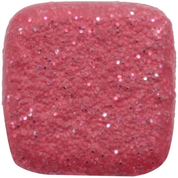 300 G assorterte fargemosaikkfliser Glitter krystallmosaikkdekorasjon for DIY-håndverksforsyning, firkantet, 1 x 1 cm