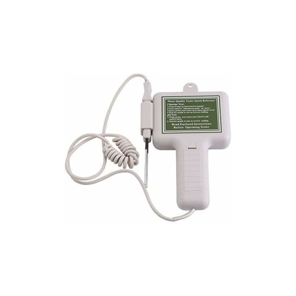 PH Automatisk Klor Tester PH Meter Digital Vannanalysator Spesielt for Svømmebasseng Spa Akvarium