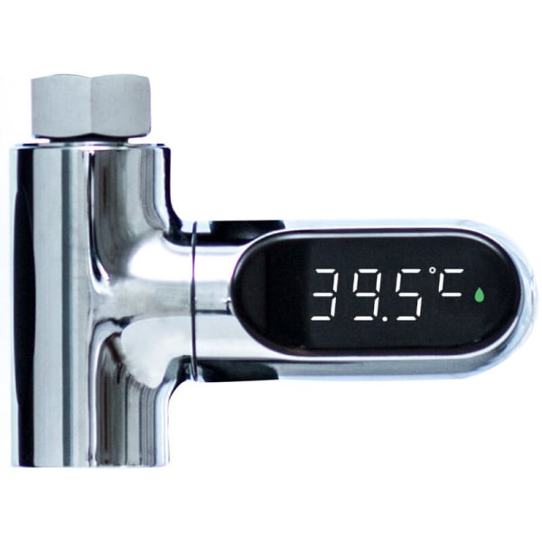 Vattentemperaturmätare V2 Vattentemperaturmätare för spädbarn Bad Digital display Dusch LED Elektronisk termometer