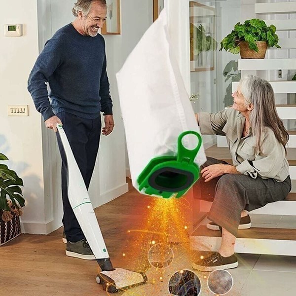 10 kpl pölypusseja Vorwerk Kobold VB100 VB 100 FP100 FP 100 imurille, vaihto-pölypussipaketti, vorwerk-imurin pölypussi
