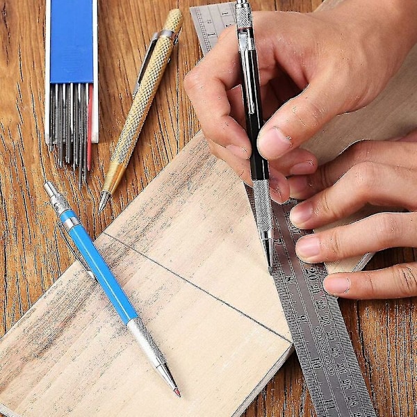 Lasin ja keramiikan merkkauslyijykynän täyttövarat Carpenter-lyijykynille (15 kpl)