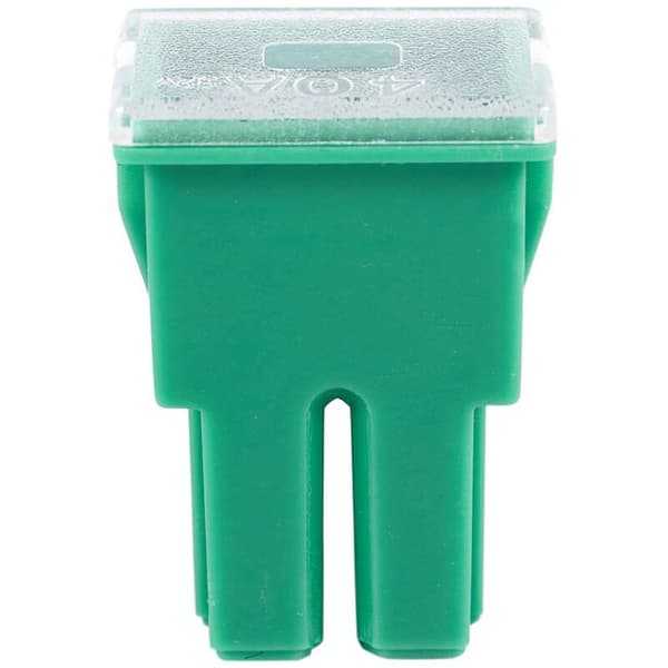 10 x Gröna 40A Plug-in Blade PAL Bilsäkringar