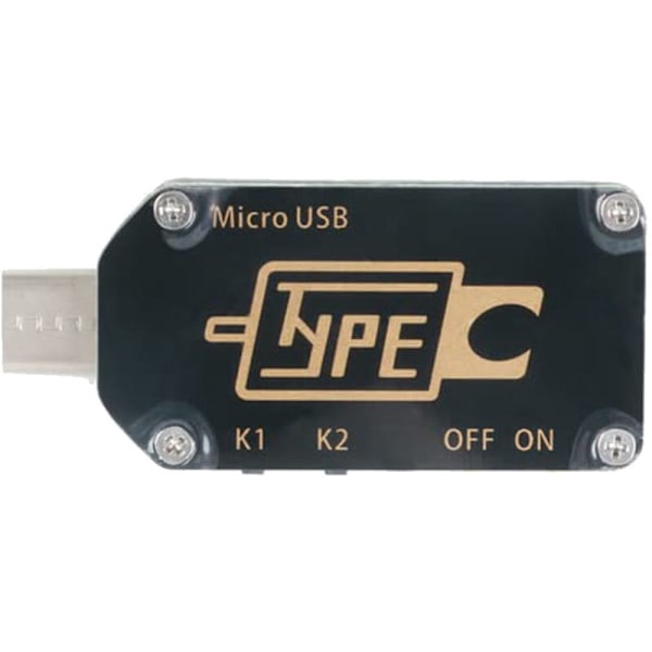 TC66 USB-testeri USB-akkutesti Type-C PD-protokolla Lataus QC 2.0 3.0 Multimetri Volttimittari Ampeerimittari Värillinen LCD