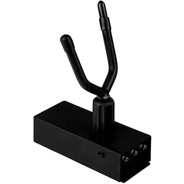 Violinhängare LED-display omgivande ljus violinhållare enkel båghållare lämplig för violin/viola, röd
